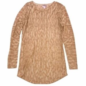 Love 21 Animal Print Sweater Top